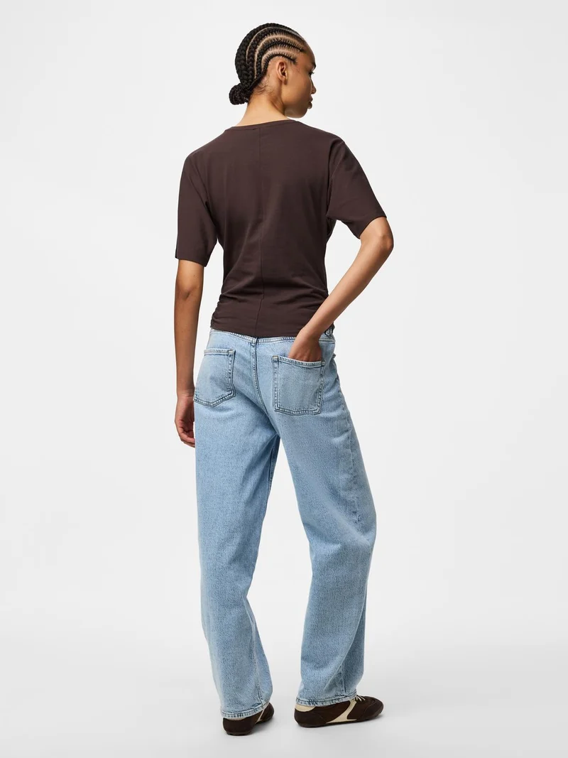 PCALLI SS O-NECK TOP