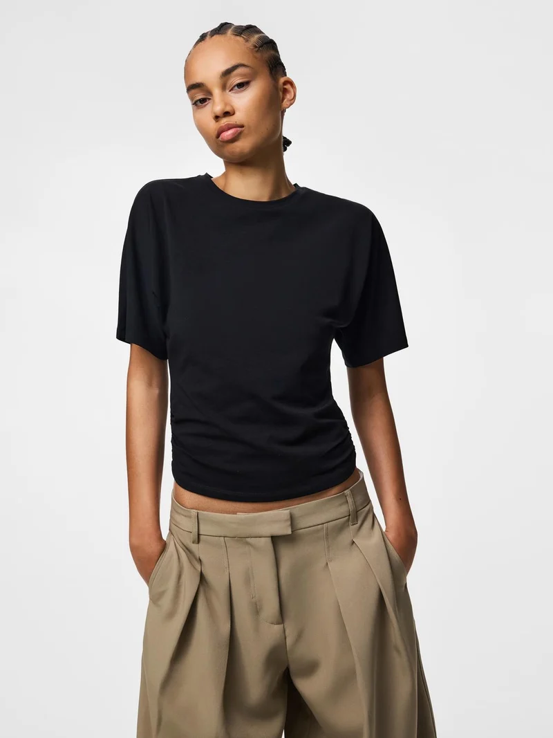 PCALLI SS O-NECK TOP