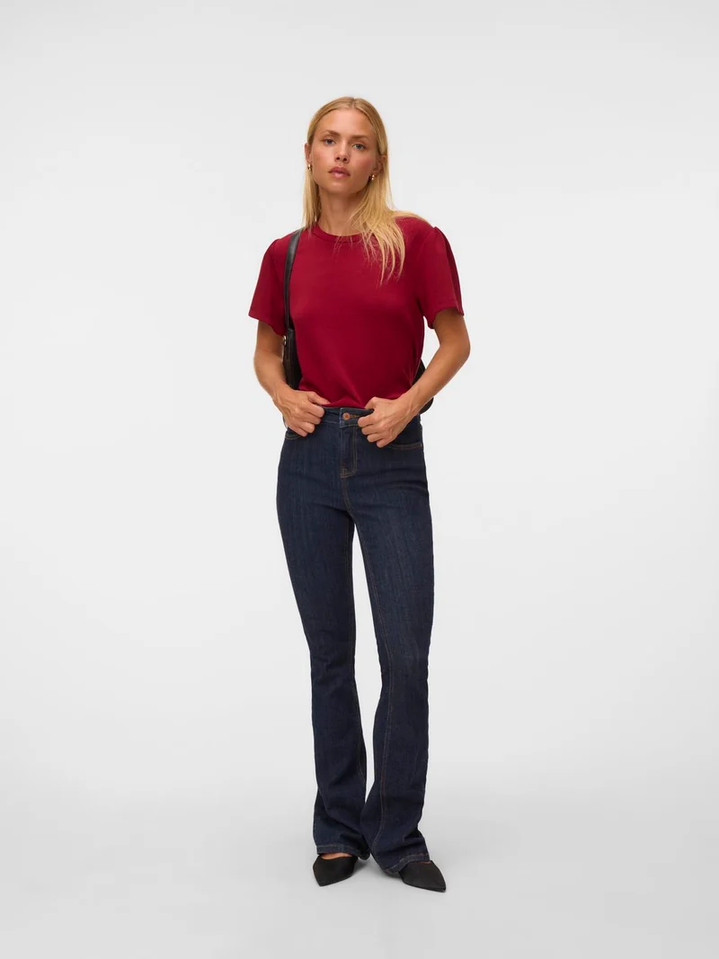 VMELLA SS O-NECK TOP