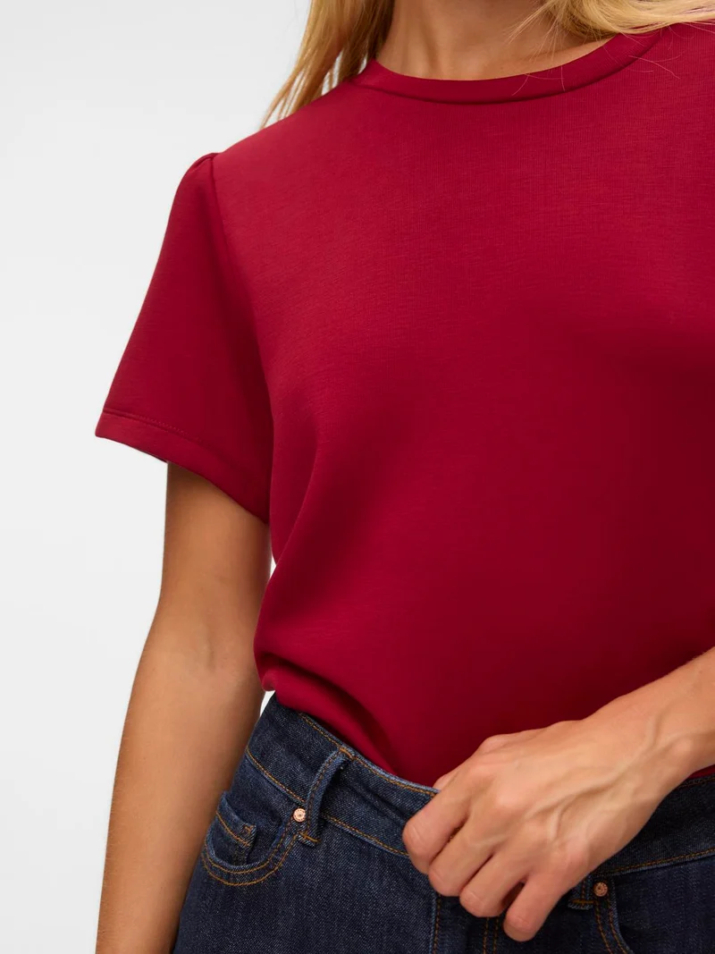 VMELLA SS O-NECK TOP