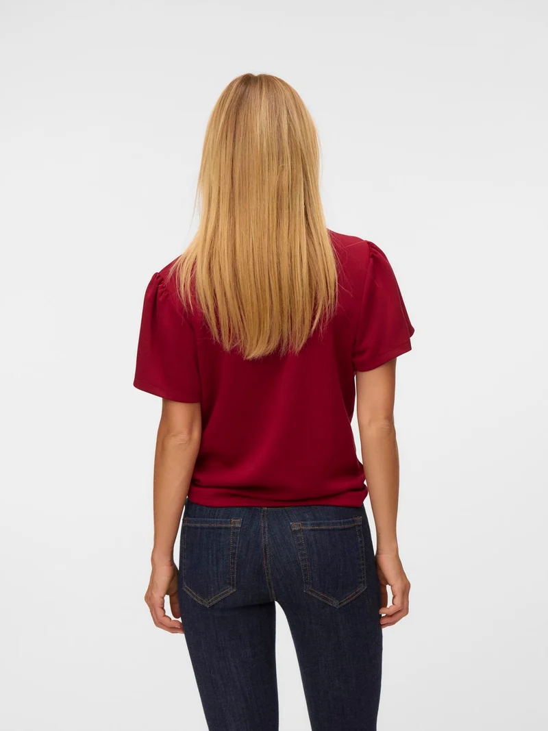 VMELLA SS O-NECK TOP
