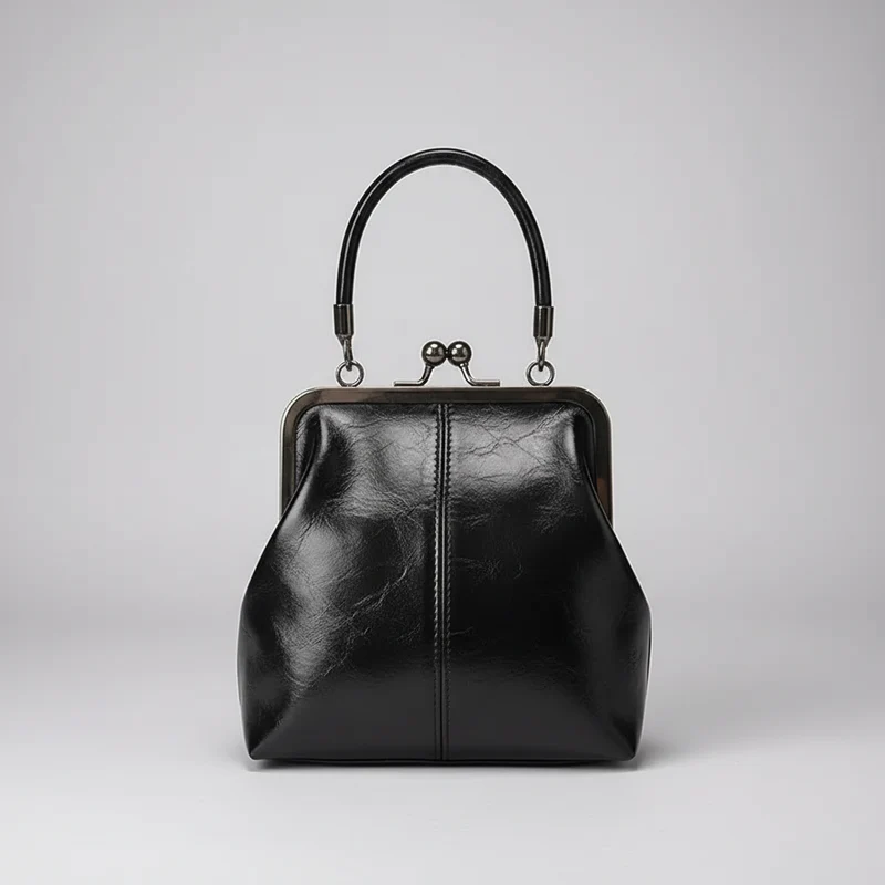 Vielseitige Designer-Schultertasche für Damen | Retro-Handtasche aus PU-Leder