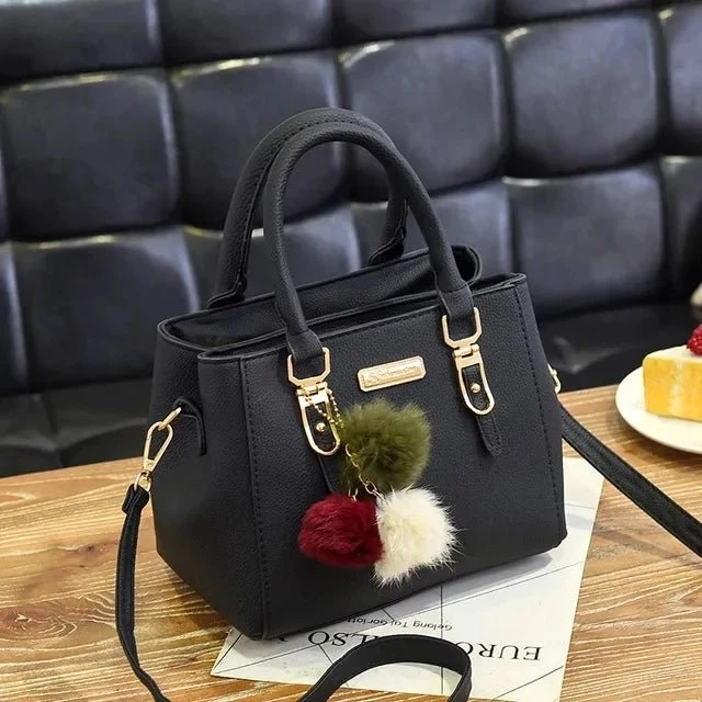 Bestickte Umhängetasche mit Quaste – Boho-Chic-Schultertasche für Damen