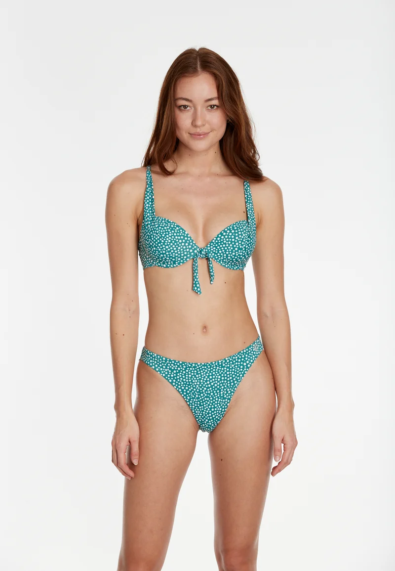 Jade Dots Bow Top