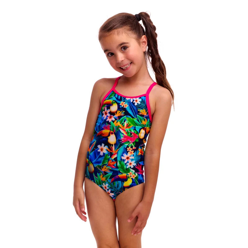Funkita Girls Toddler Schwimmanzug Birdie Wordie