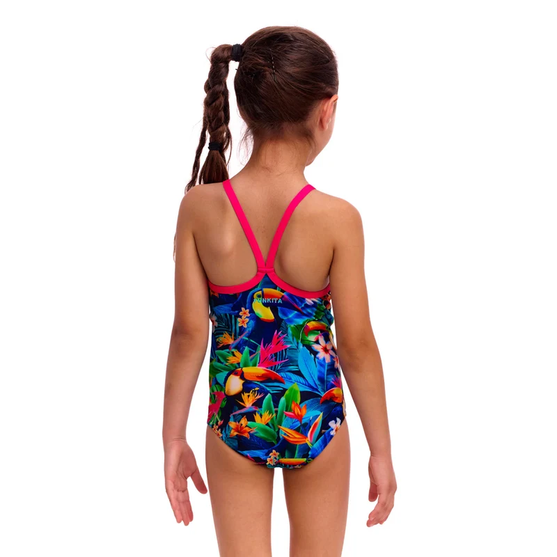 Funkita Girls Toddler Schwimmanzug Birdie Wordie