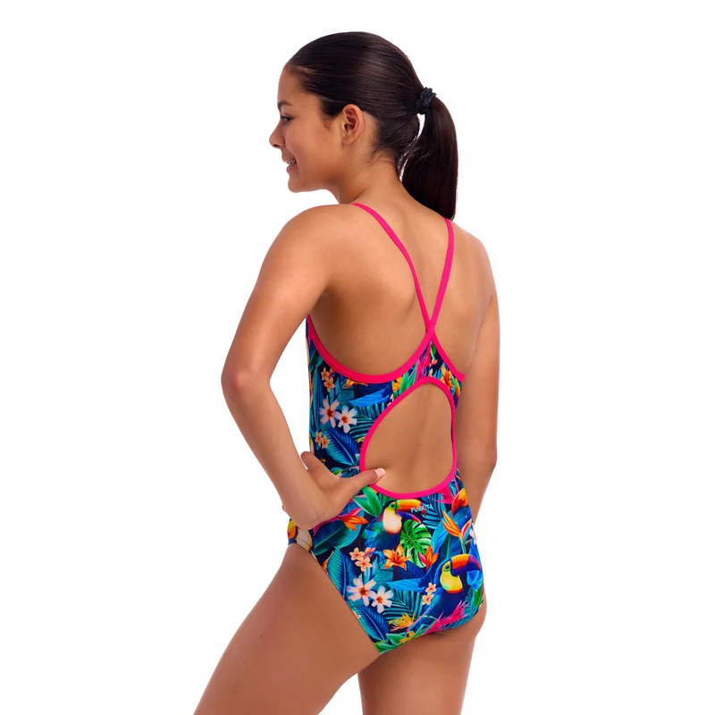 Funkita Girls Schwimmanzug Diamond Back Birdie Wordie