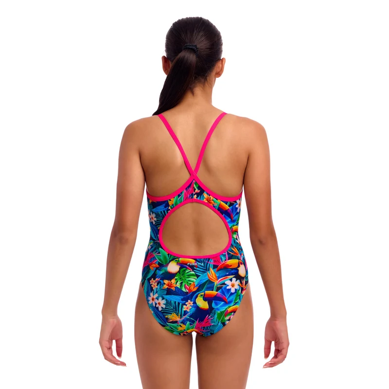 Funkita Girls Schwimmanzug Diamond Back Birdie Wordie