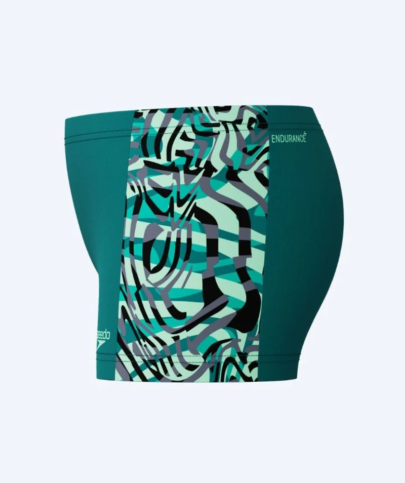Speedo Aquashorts für Jungen - Digital Panel - Grün/Schwarz