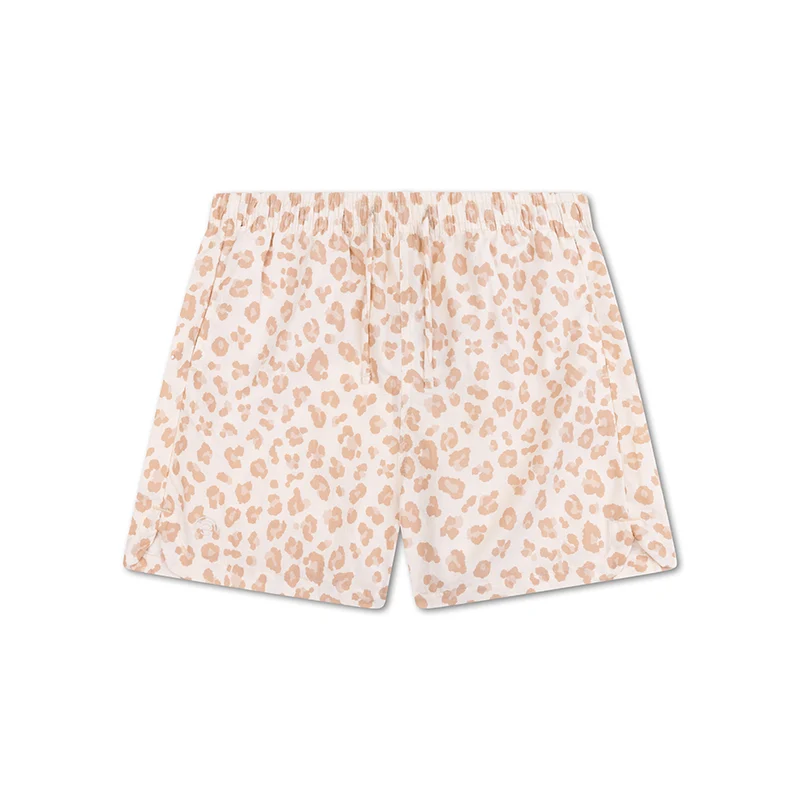 Swim Shorts Girls - Beige - Leopard
