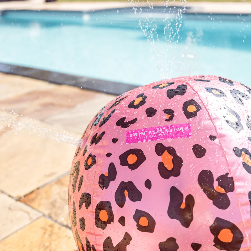 Inflatable Water Sprayer Ball - Rose/Gold - Safari Chic