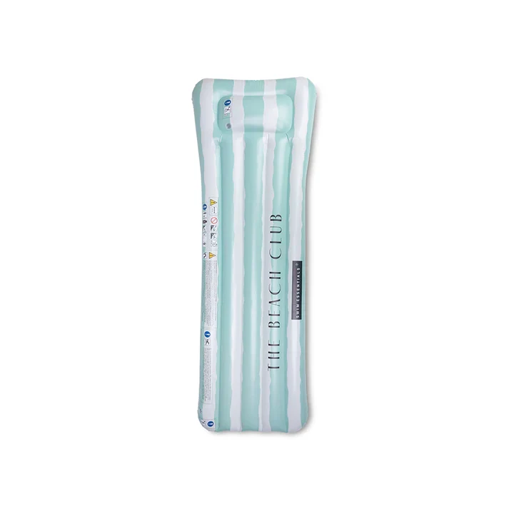 Pool Float - Green - Resort Stripe - 177 cm