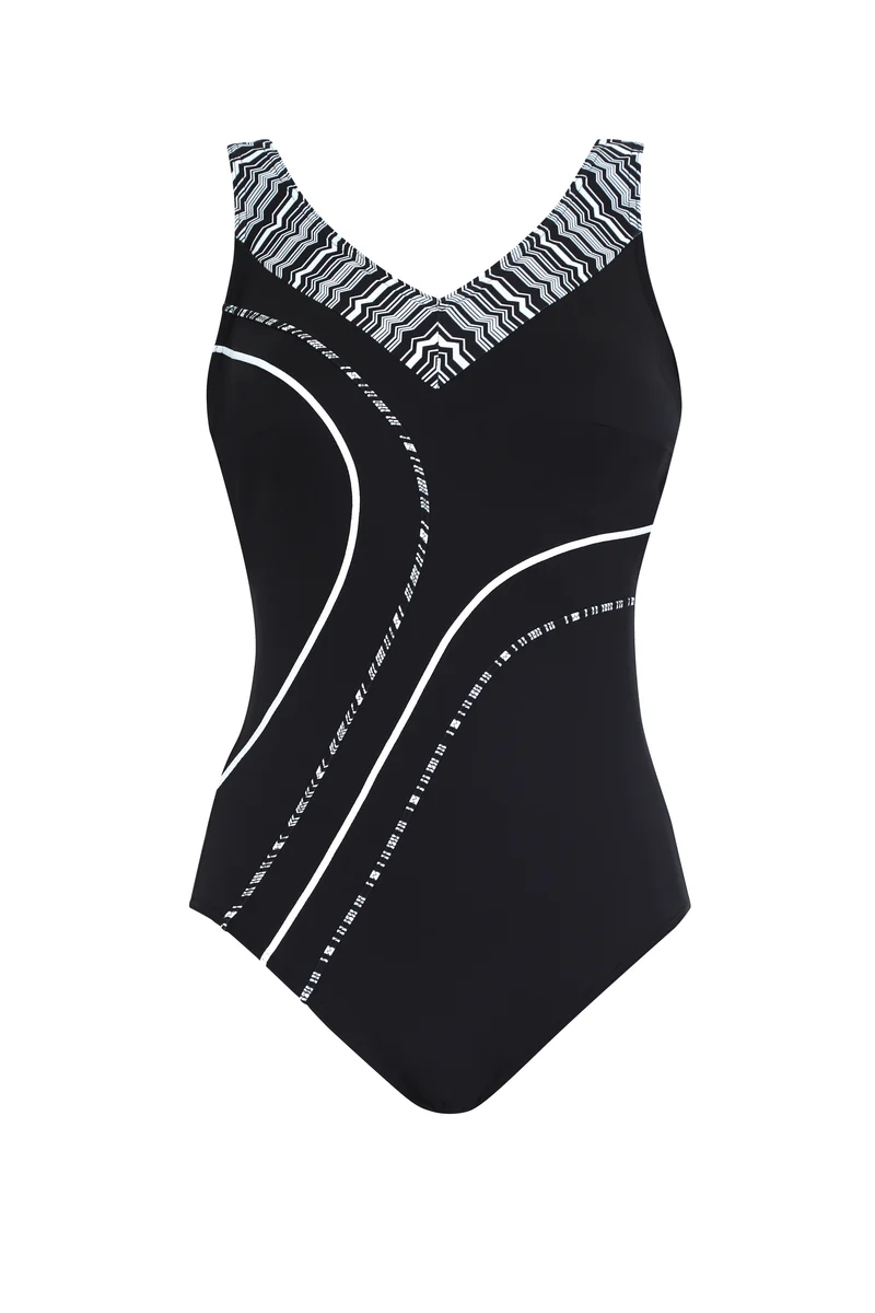 Graphic Mastectomy Swimsuit