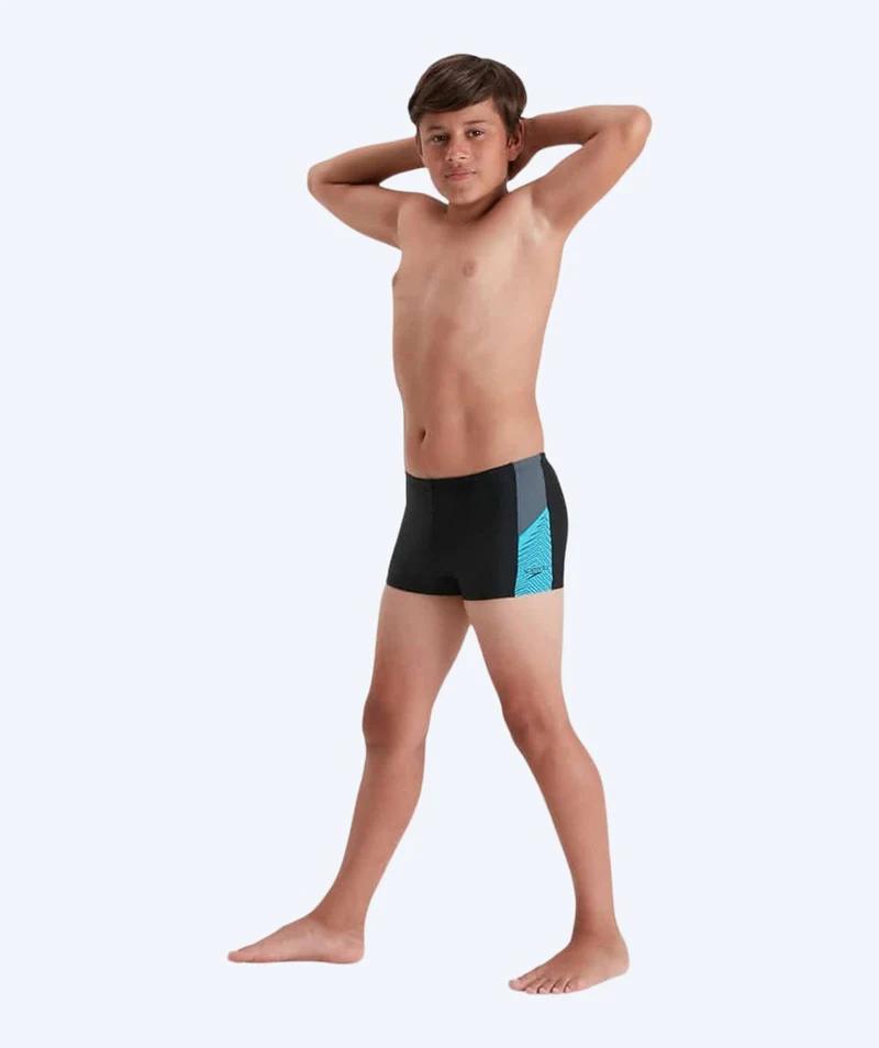 Speedo Aquashorts für Jungen - Dive - Schwarz/Grau