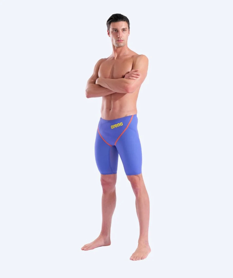 Arena Wettkampf Badehose für Herren - Carbon Glide - Future Dusk/Koralle (Limited 2026)