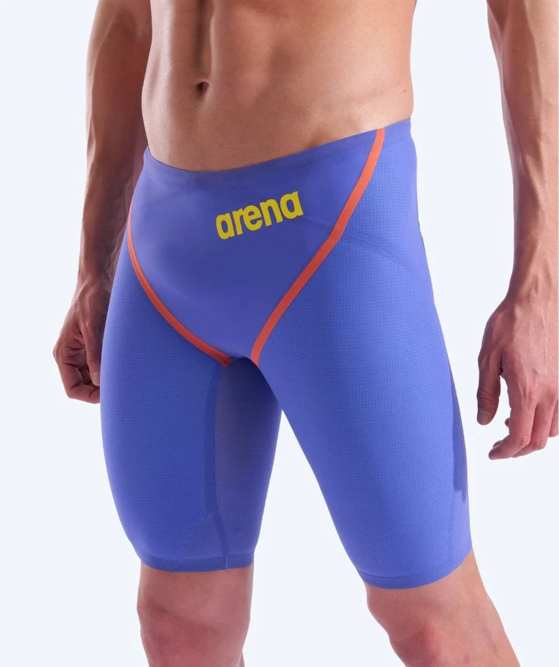 Arena Wettkampf Badehose für Herren - Carbon Glide - Future Dusk/Koralle (Limited 2026)