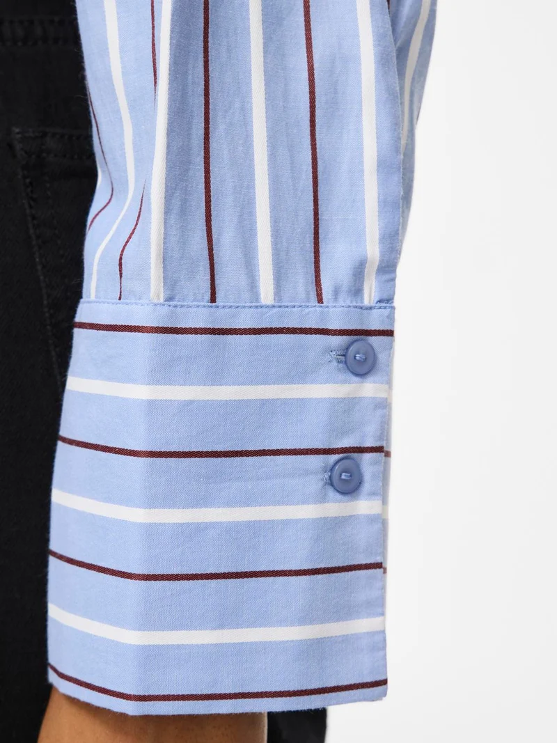 VILORA STRIPED L/S SHIRT/TES