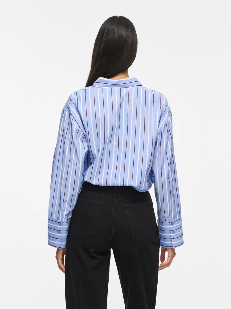 VILORA STRIPED L/S SHIRT/TES