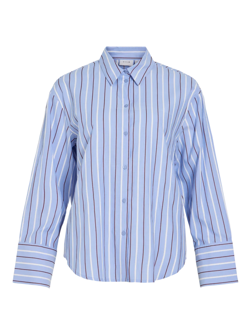 VILORA STRIPED L/S SHIRT/TES