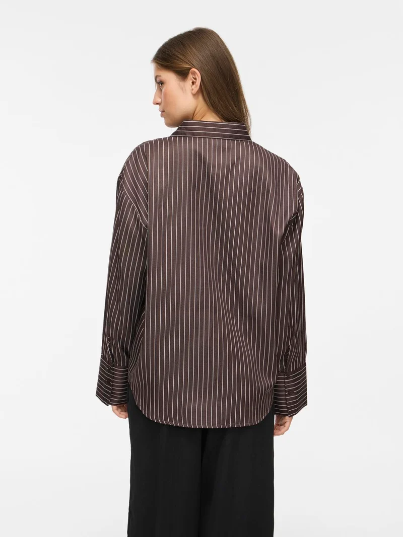 VILORA STRIPED L/S SHIRT/TES