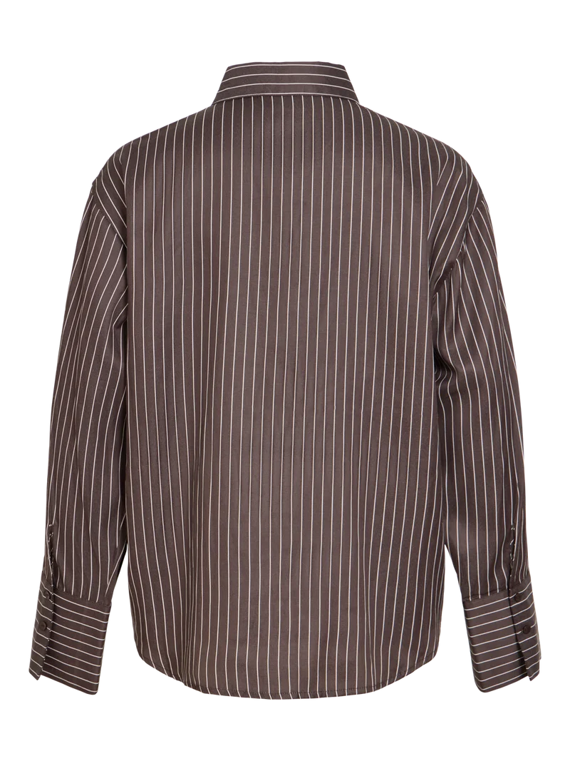 VILORA STRIPED L/S SHIRT/TES