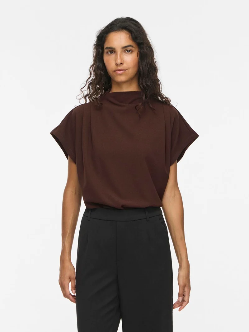 VIMERLANO FUNNELNECK S/S TOP