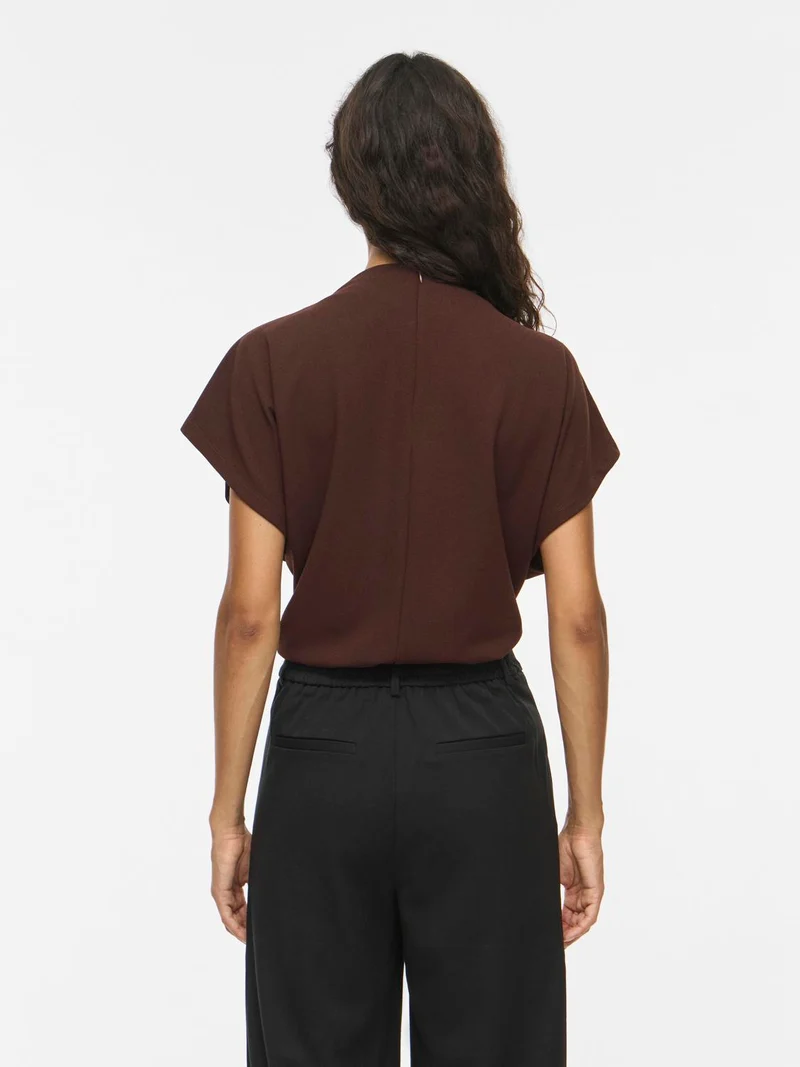VIMERLANO FUNNELNECK S/S TOP
