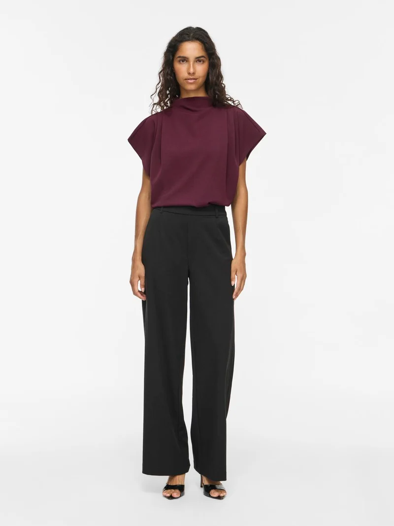 VIMERLANO FUNNELNECK S/S TOP