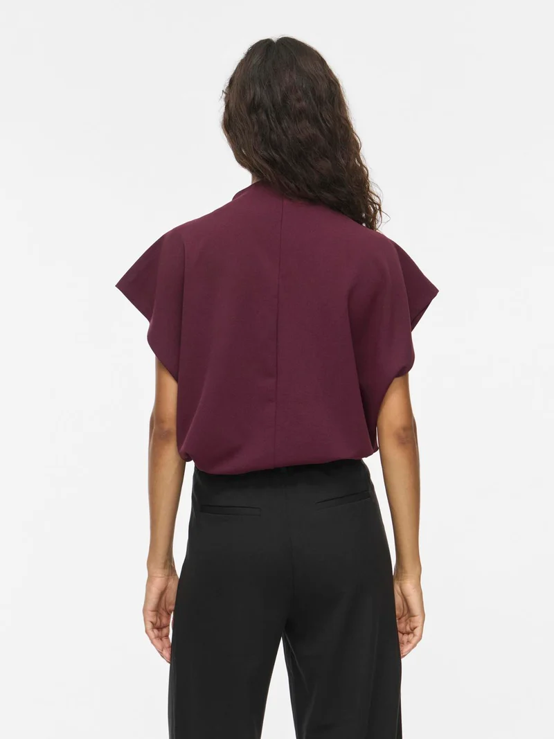 VIMERLANO FUNNELNECK S/S TOP