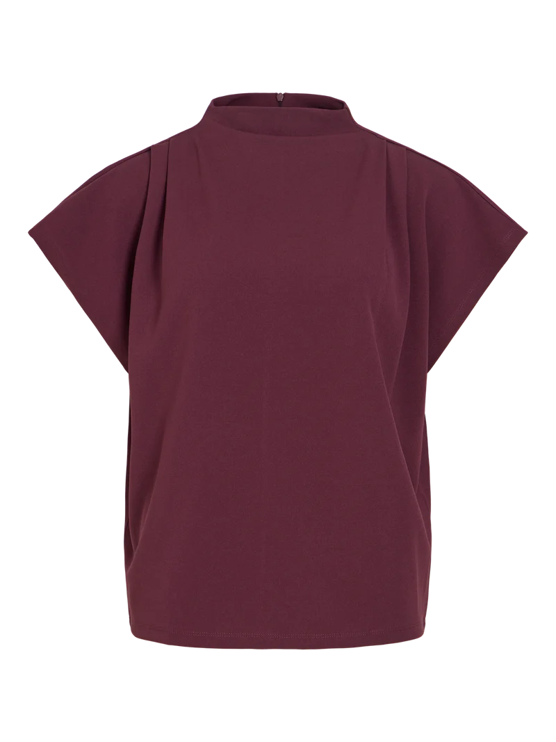 VIMERLANO FUNNELNECK S/S TOP