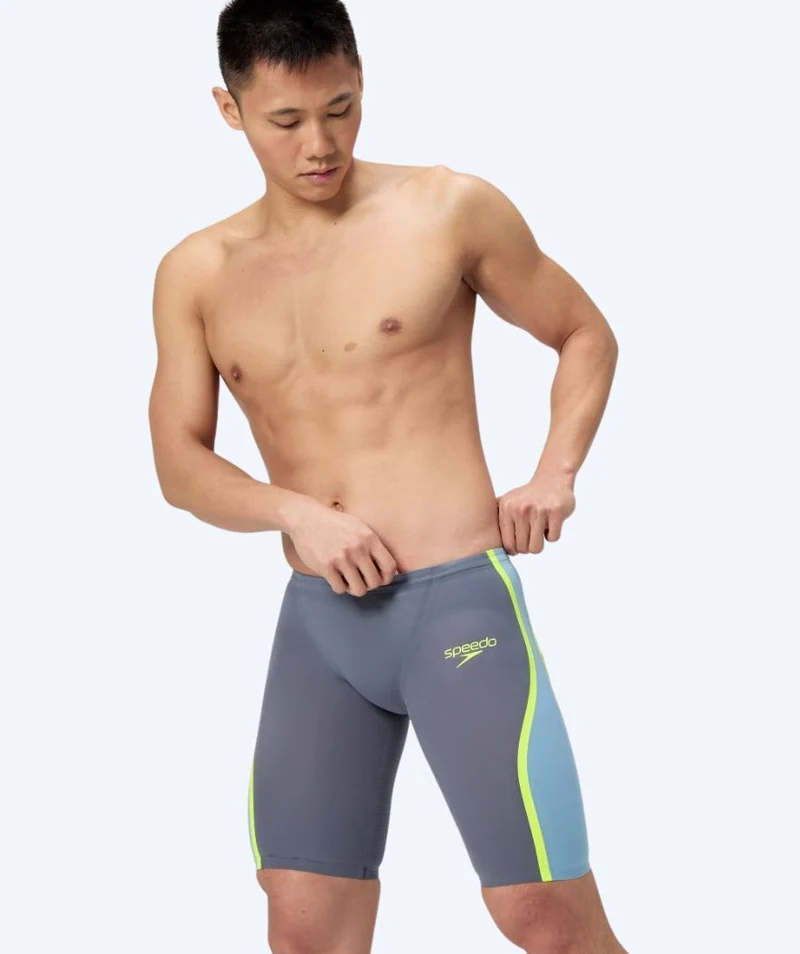 Speedo Wettkampf Badehose für Herren - LZR Pure Intent 2.0 - Grau/Gelb