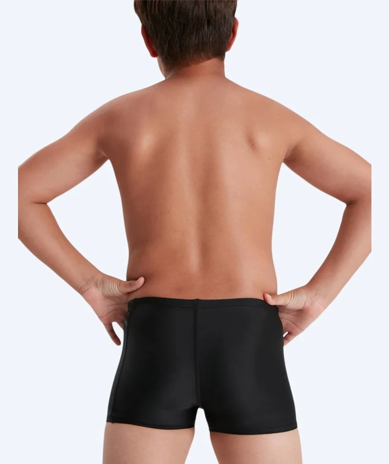 Speedo Aquashorts für Jungen - Allover Panel - Schwarz/Hellblau