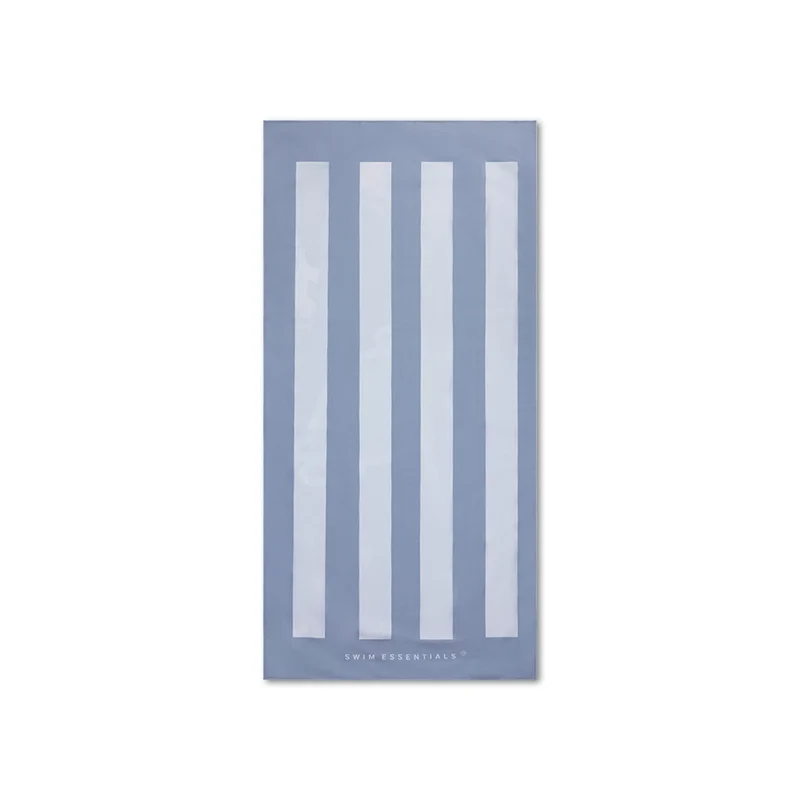 Beach Towel Microfiber - Blue - Coral Bliss - 135 x 65 cm