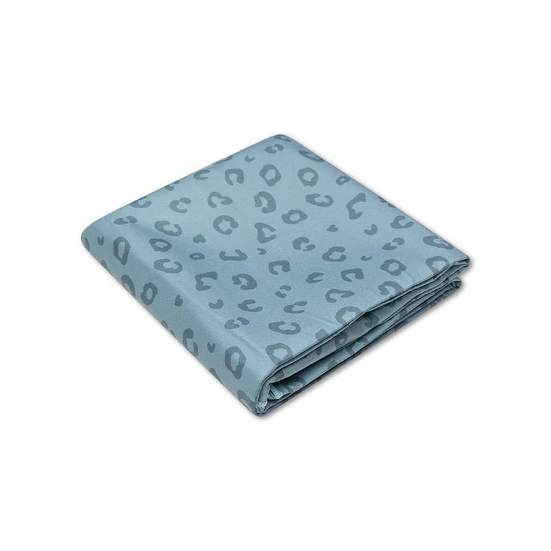 Beach Towel Microfiber - Green - Leopard - 180 x 90 cm