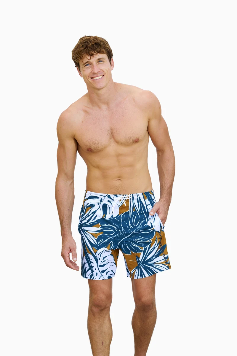 Tropical Leaves Shorts