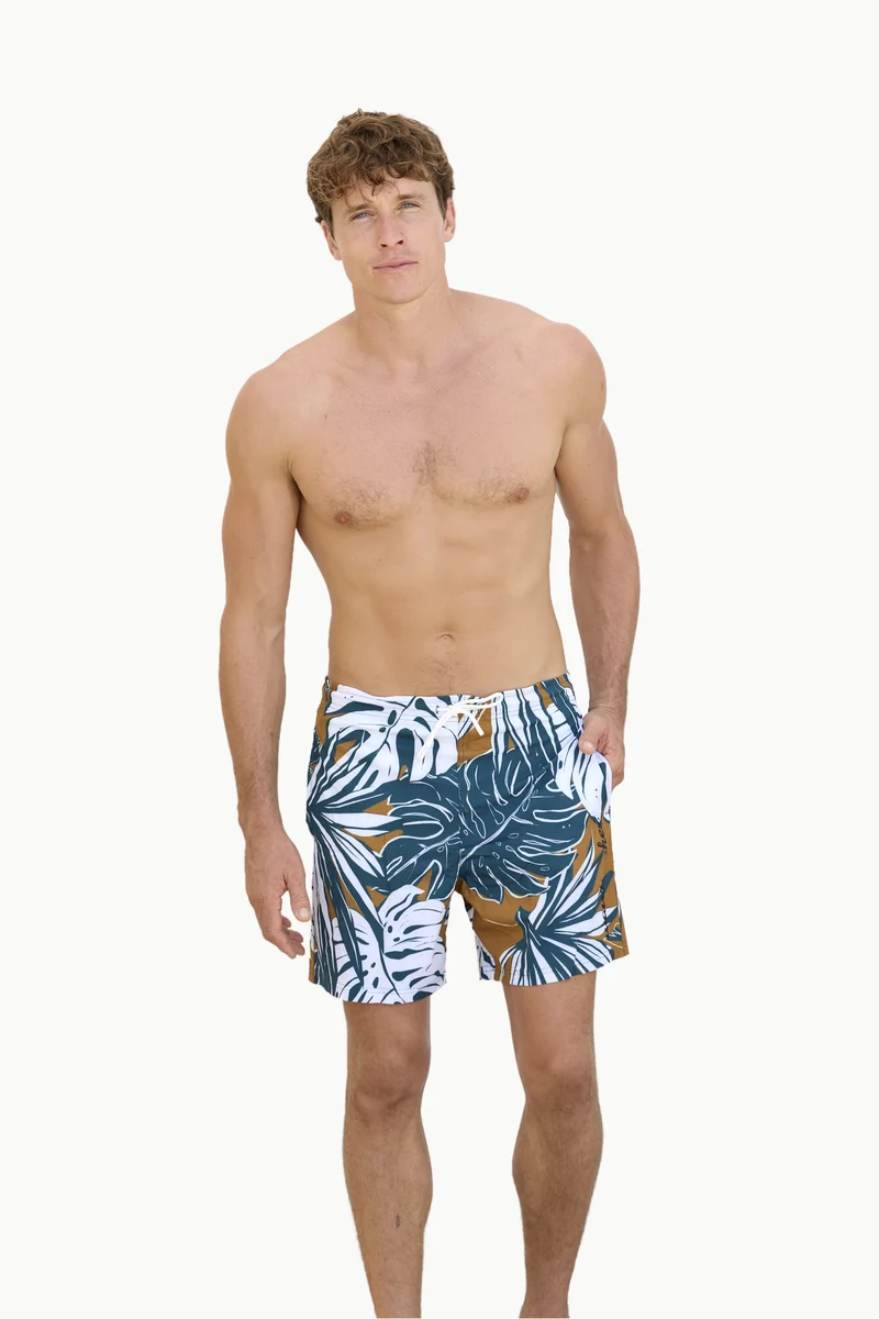 Tropical Leaves Shorts