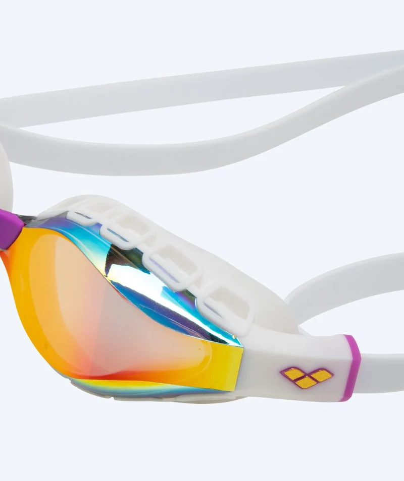 Arena Elite Schwimmbrillen - Air Sonic Mirror - Weiß/Mehrfarbig