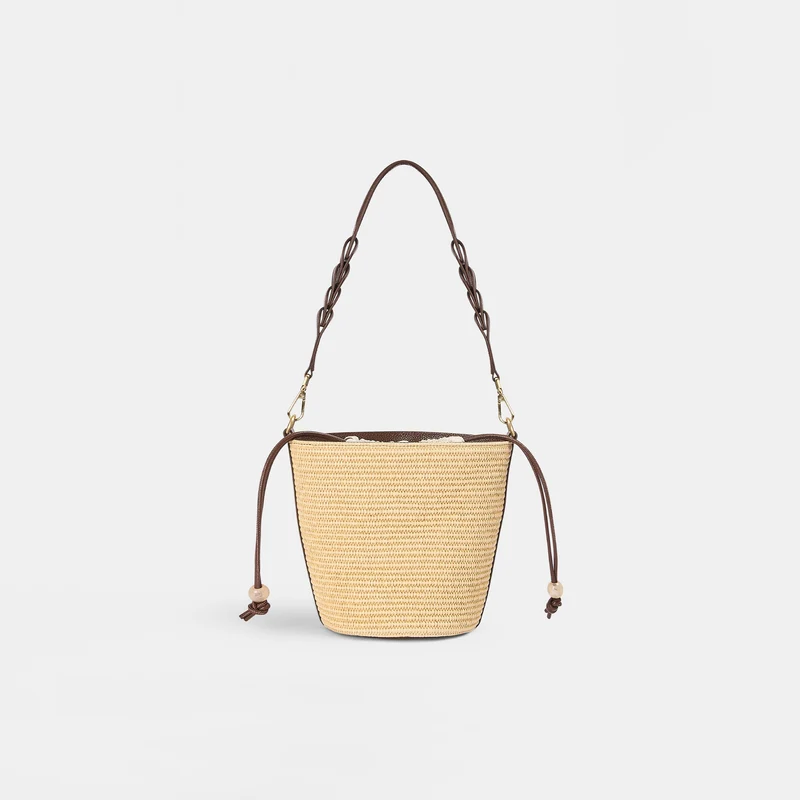 Cleo Bucket-Bag - Beige