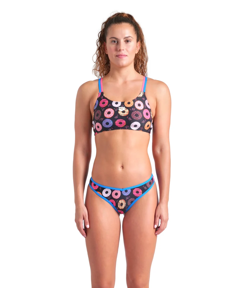Arena Damen Donuts Bikini Bandeau Lace Plus Back