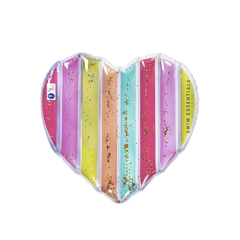 Pool Float - Multicolor Heart- Color Rush - 150 cm