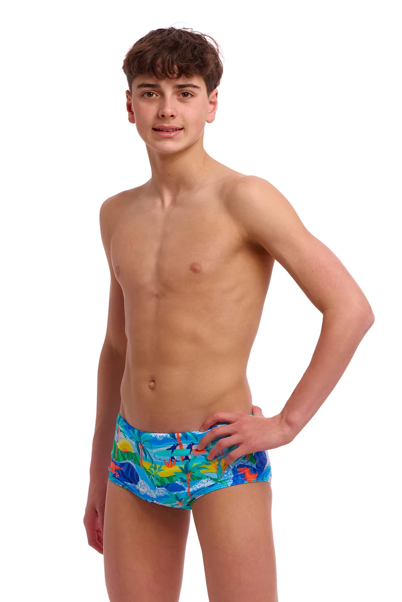 Funky Trunks Boys Sidewinder Trunk Duuude