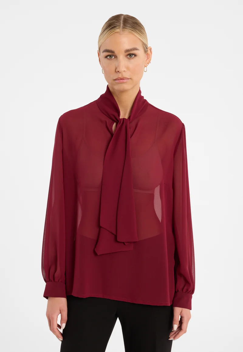 Chiffonbluse Cosy
