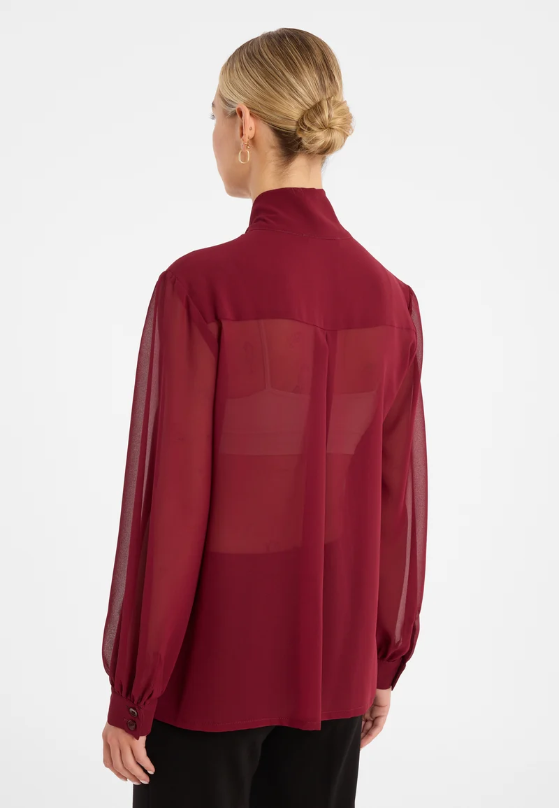 Chiffonbluse Cosy
