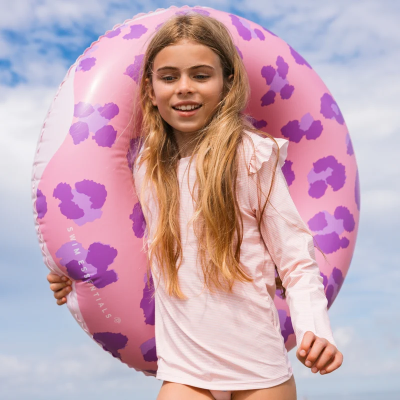 Swim Ring - Purple/Pink - Donut - Ø 90 cm