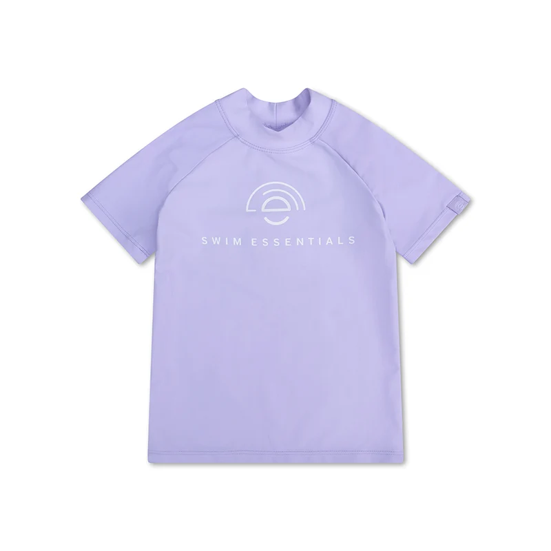Swimming T-Shirt - Short Sleeve - Lila - Pure Tones