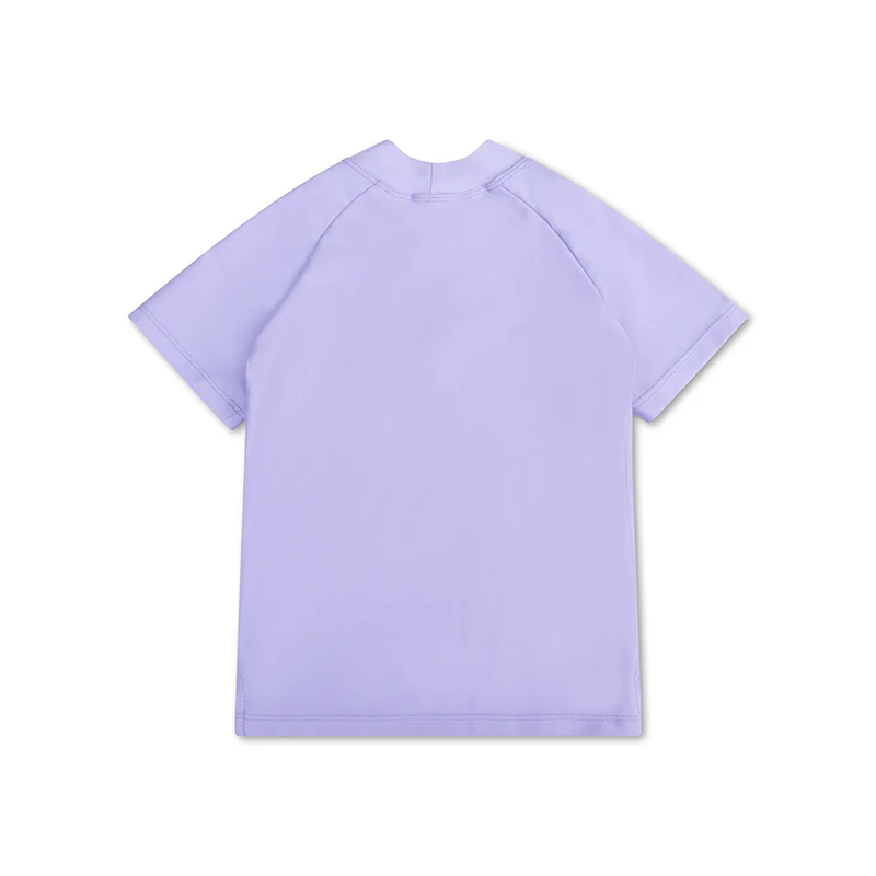 Swimming T-Shirt - Short Sleeve - Lila - Pure Tones