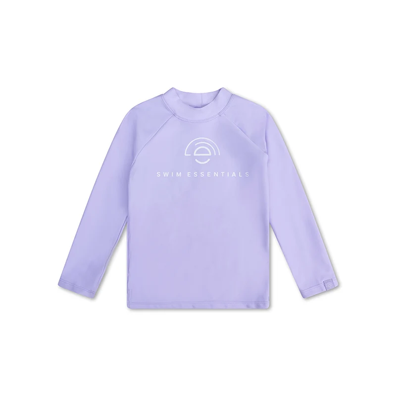 Swimming T-Shirt - Long Sleeve - Lila - Pure Tones