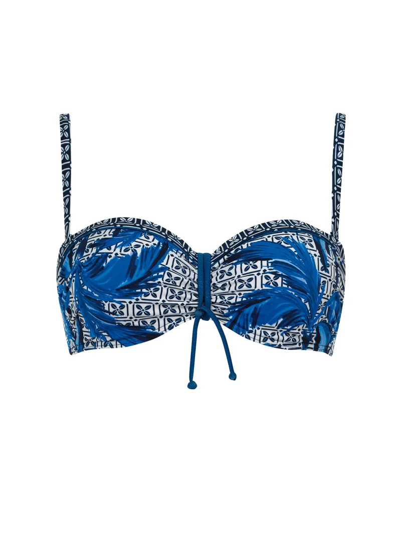 Deep Ocean Bandeau Top