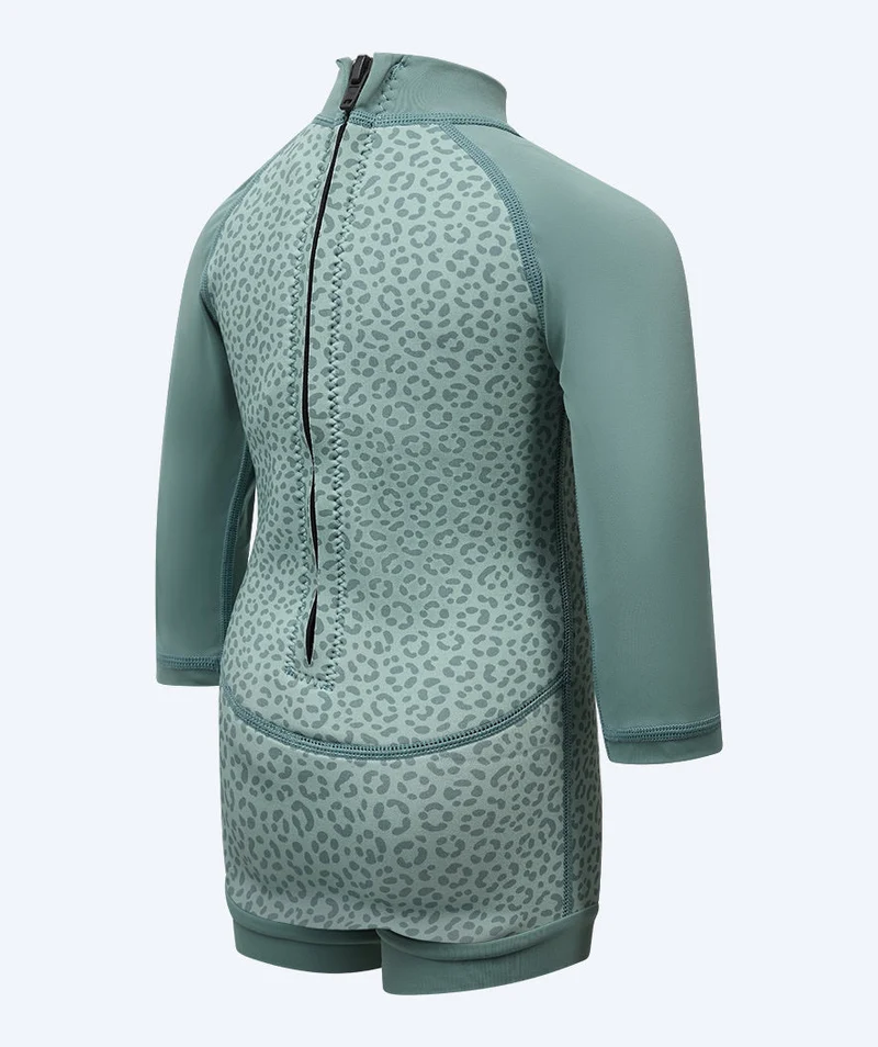 Watery Neoprenanzug für Babys - Sunset Wrap - Grün