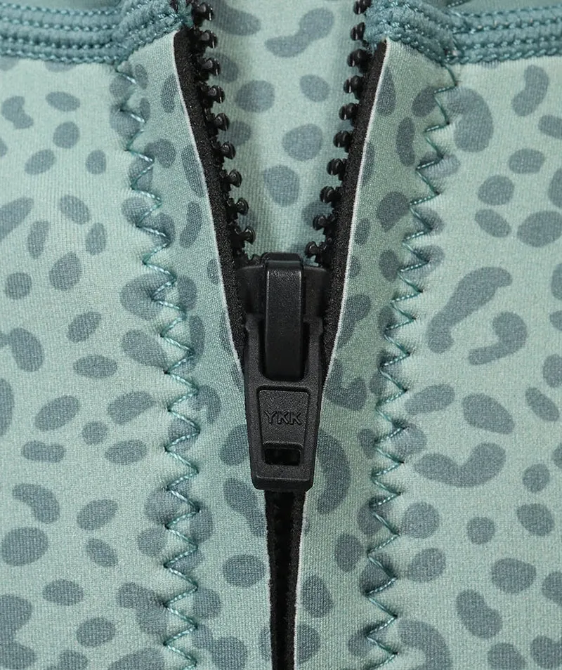 Watery Neoprenanzug für Babys - Sunset Wrap - Grün